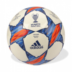 Piłka Nożna Adidas Finale Munich 2012 Capitano biała