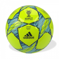 Piłka Nożna Adidas Finale Munich 2012 Capitano zielona