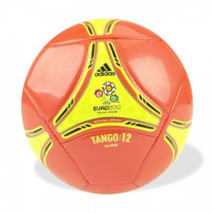 Piłka Nożna Adidas Euro 2012 Tango 12 Glider pomarańczowa