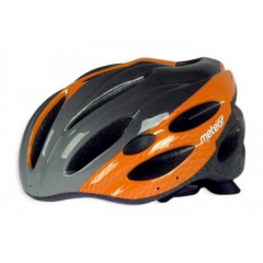 Kask rowerowy Meteor MV26 pomarańczowy carbon