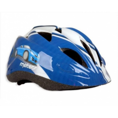 Kask rowerowy Meteor MV6-5 niebiesko-biały