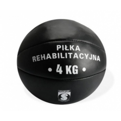 Piłka rehabilitacyjna skóra naturalna 4 KG