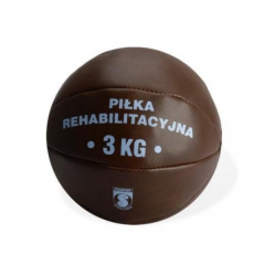 Piłka rehabilitacyjna skóra syntetyczna 3KG