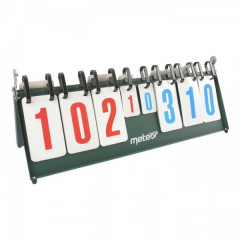 Liczydło do gier Meteor 1-999 pkt, 1-7 set