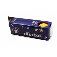  Piłeczki tenis stołowy Meteor 2 star żółte