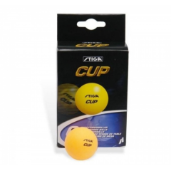 Piłeczki tenis stołowy Stiga Cup żółte