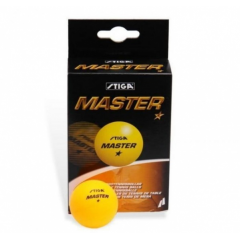 Piłeczki tenis stołowy Stiga Master żółte