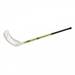 Kij do unihokeja Player Senior RealStick 95cm z owijką, biała łopatka