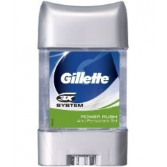 Gillette Gillette Men Deo Dezodorant antyperspiracyjny w żelu Power Rush 70ml
