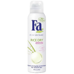 H FA DEO SPRAY RICE DRY SENSITIVE 150ml#