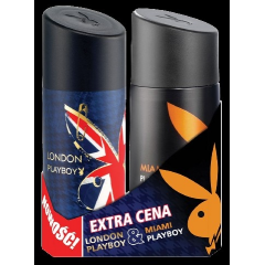 Playboy London Dezodorant spray 150ml + Dezodorant spray Miami 150ml