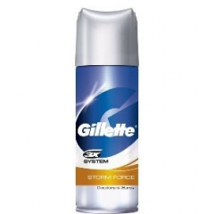 Gillette Gillette Men Deo Dezodorant w aerozolu Storm Force