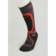 Skarpety SKI deo 44-46 czarno-czerwone