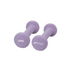 84305 Zestaw hantli winylowych 2x05KG