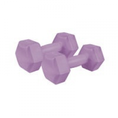 84311 Zestaw hantli winylowych 2x1KG