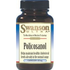 Swanson Biocosanol Polikosanol 20 mg, 60 kapsułek