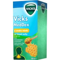 VICKS MEDESPECTO SYROP NA KASZEL SUCHY 180 ML