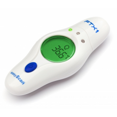 1-sekundowy termometr bezdotykowy do czoła i ucha Visiomed easyScan FTX1 EasyScan FTX1