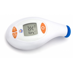 Termometr z czujnikiem temperatury Dual Touch Mebby do pomiaru na czole i pod ramieniem Termometr DualTouch (ref 91935)