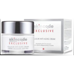 SKINCODE CELLULAR ANTI - ANGING CREAM REGENERUJACY KOMÓRKI SKÓRY KREM ZAPOBIEGAJĄCY STARZENIU SIĘ SKÓRY 50 ML
