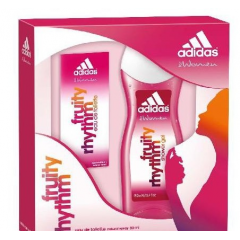 Adidas Fruity Rhythm Zestaw: Woda toaletowa, 30 ml + Żel pod prysznic, 250 ml