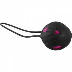 Kulki FUN FACTORY SMARTBALLS JEDNA KULKA - teneo uno, różowo-czarna