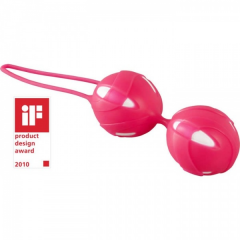 Kulki FUN FACTORY SMARTBALLS DWIE KULKI - teneo duo biało-czerwone