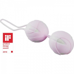 Kulki FUN FACTORY SMARTBALLS DWIE KULKI - teneo duo biało-różowe