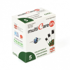Paski do pomiaru cholesterolu MultiCareIn 25 szt.