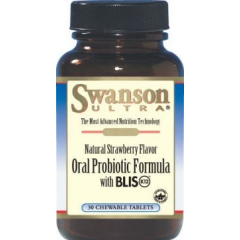 Swanson, Probiotyczna formuła dla jamy ustnej, 30 tabletek