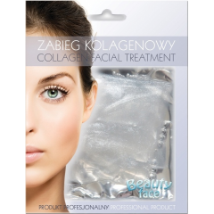 BEAUTYFACE SZOKOWA ODŻYWIAJĄCA PRZECIWZMARSZCZKOWA MASKA Z DIAMENTAMI I DROBINKAMI SREBRA - GOTOWY PROFESIONALNY ZABIEG