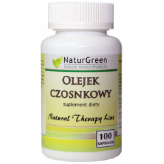 Naturgreen, Olejek czosnkowy, 100 kapsułek