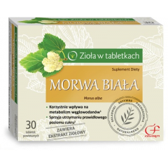 Morwa Biała, 30 tabletek
