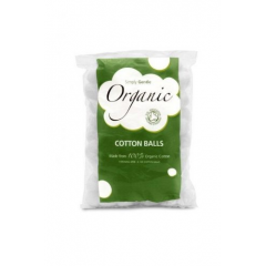 Organiczne Waciki w Kulkach (100 szt.)