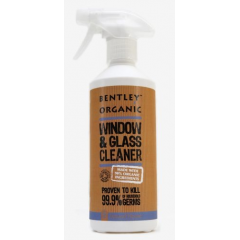 Bentley Organic, Środek do czyszczenia szyb i luster, Spray na bazie octu i cytrusów