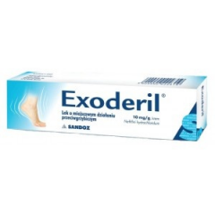 Exoderil krem 0,01 g/1g 15 g