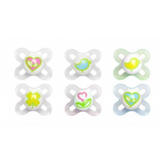 MAM Smocz.SILK TEAT uspok.Start 0-2m-cy