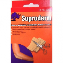 PLASTER SUPRODERM TKAN.Z KLEJEM 1M*6CM