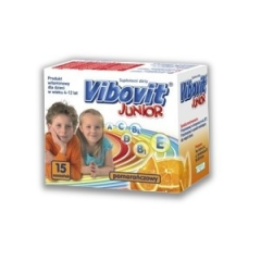 VIBOVIT JUNIOR O SM.POMARAŃCZ. SASZ.  * 15 SZT.
