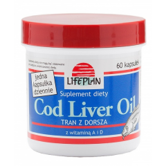 Tran *  60 kaps.COD LIVER OILz dorsza D