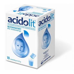 Acidolit bezsmakowy dla niemowląt