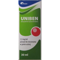 Uniben aer. 1,5mg/ml 30ml
