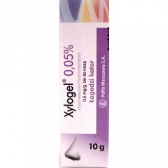 Xylogel 0.05% żel d/nosa 10g(15ml)
