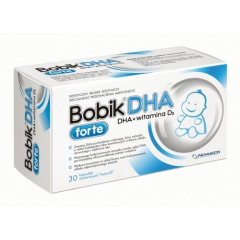 Bobik DHA Forte (DHA+Vit.D3) kaps.otwier.t