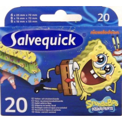 Plastry SALVEQUICK, Sponge Bob, 20 szt