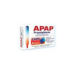 Apap Przeziębienie CAPS 8 kaps.