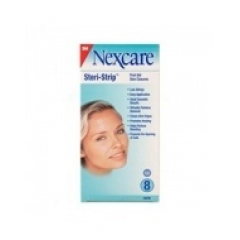 3M Nexcare STERI-STRIP Paski d/zamyk.ran - - 8 szt.
