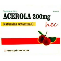Acerola 200mg hec * 50tabl.    D