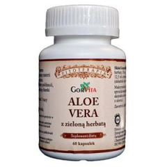 Aloe Vera z ziel.herbatą *60kapsGORVITA