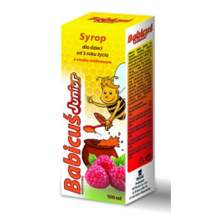 Babicus Junior, syrop,dla dzieci,od 3r.z,sm.malin.,100 ml